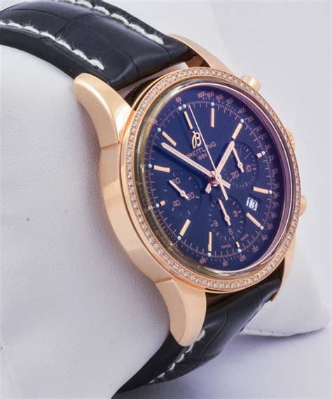 Breitling Transocean Chronograph Rose gold 